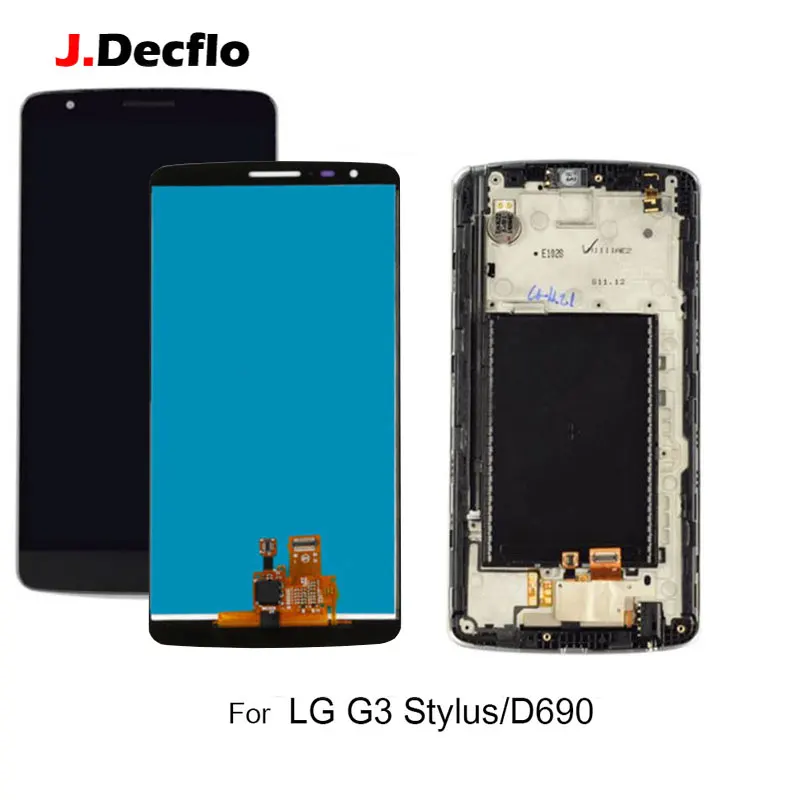 100% протестированный 5 &quotоригинальный для LG G3 Stylus D690 D690N D693n D693 ЖК дисплей с