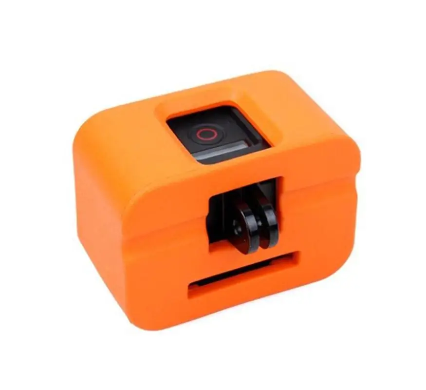 

7.5X5.5X 4 CM Orange Soft buoy Cameras Accessories Durable Buoy Frame For Gopro hero 4