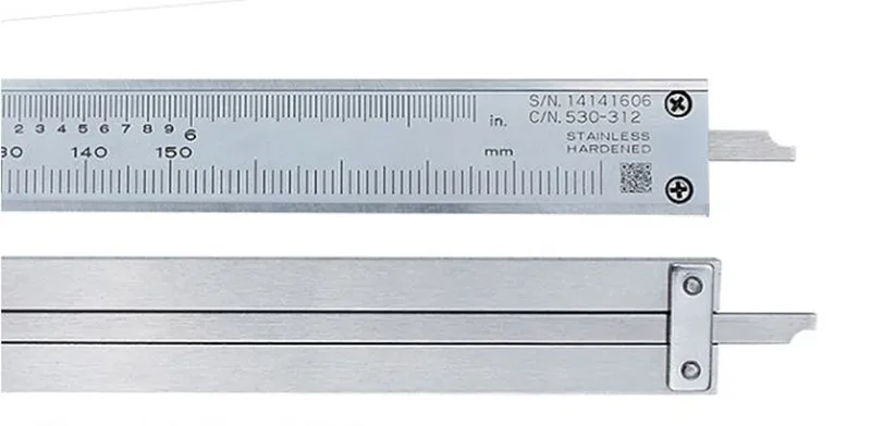 1 шт. Mitutoyo штангенциркуль 0-150 0-200 0-300 0,02 прецизионный микрометр измерительные инструменты из нержавеющей стали
