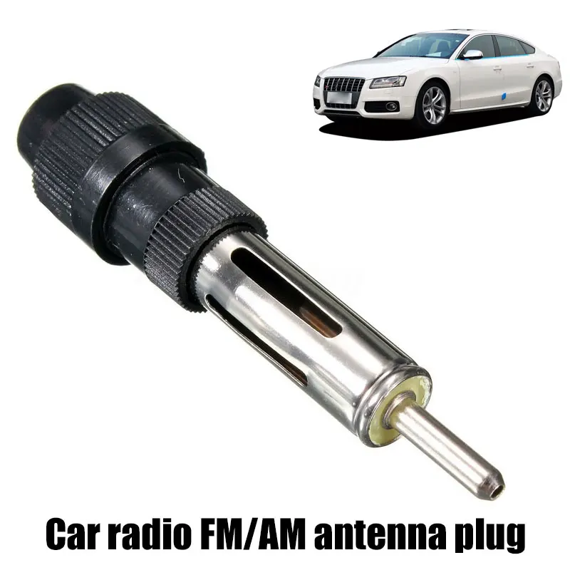 FM/AM Connector Car Antenna Plug Stable Radio Durable Cables Automotive