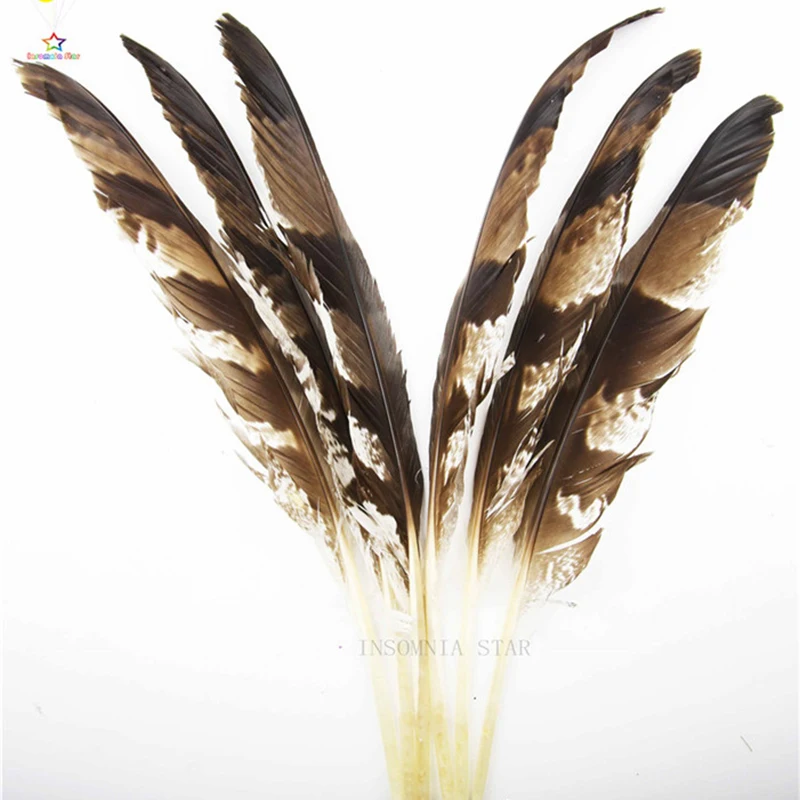 Натуральный Серебряный перо фазана окрашенный золотой или серебряный хвост 10-100 шт 6-32 дюймов/15-80 см для Diy Карнавальная маска для костюма головной убор