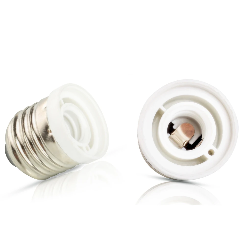 

5Pc Light Bulb Socket Adapter Medium Base E26 to Candelabra E12 Screw Reducer