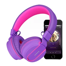 Kanen Wireless Headphone Bluetooth Stereo Headsets Earbud With Mic Handsfree Earphone For iPhone Samsung Pc For Girl Headphone