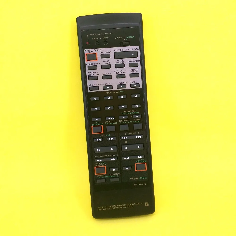 Original Remote control CU VSX114 FOR PIONEER AUDIO VIDEO PROGRAMMABLE