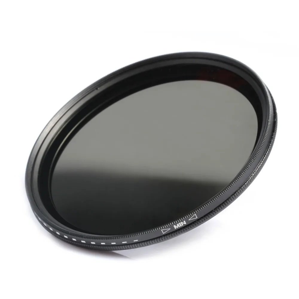 K & F CONCEPT 37 82 мм 52 58 62 67 72 77 Тонкий Фейдер с регулируемой переменной ND линзой ND2 до ND400