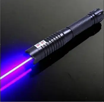 

High Power Blue laser pointer 500000m 500w 450nm Flashlight Burning match/dry wood/candle/black/burn cigarettes+Glasses SD 3026