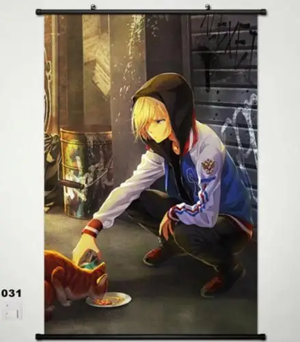 

Anime YURI!!! on ICE Victor Nikiforov Home Decor Poster Wall Scroll Japan 031