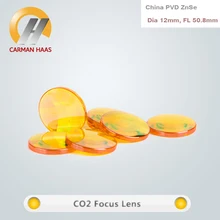 Manufacturer CO2 China ZnSe Focus Lens Laser Engraving Cutting Dia. 12mm FL 50.8mm Manufacturer CO2 China ZnSe Focus Lens Laser Engraving Cutting Dia. 12mm FL 50.8mm