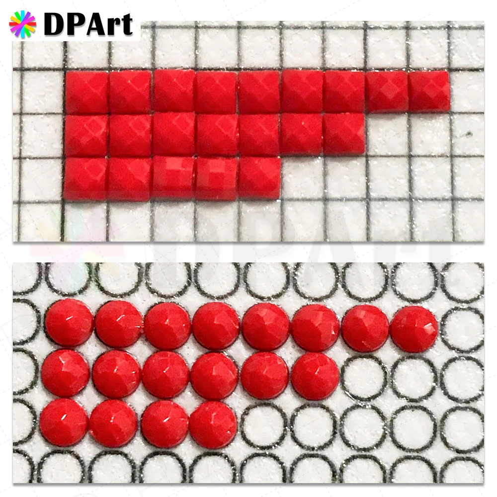 Картина из страз 5D полноразмерная квадратная/круглая с изображением замка