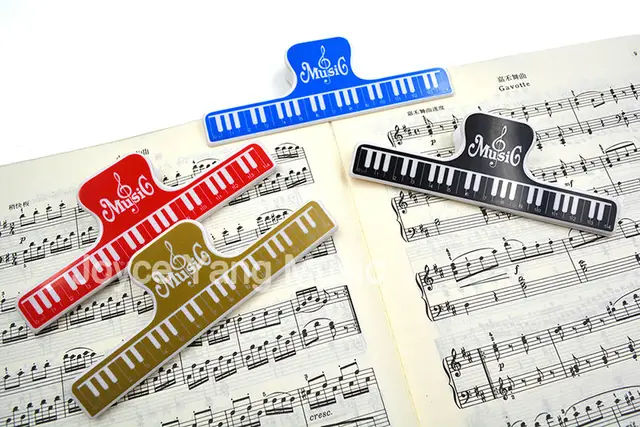 niko music book note paper ruler sheet music spring clip holder for sheet music holder for guitar