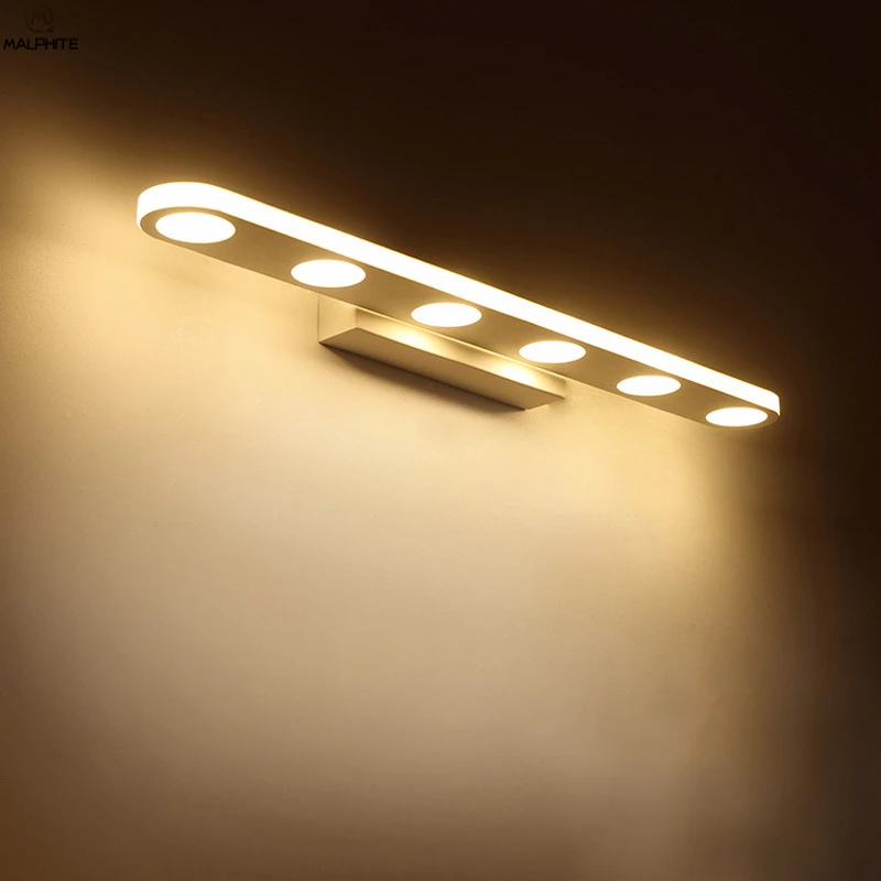 الحديثة للماء الجدار مصباح مرآة حمام أضواء الغرور ضوء جدار أضواء Led إضاءة داخلية الصناعية ديكور الإنارة
