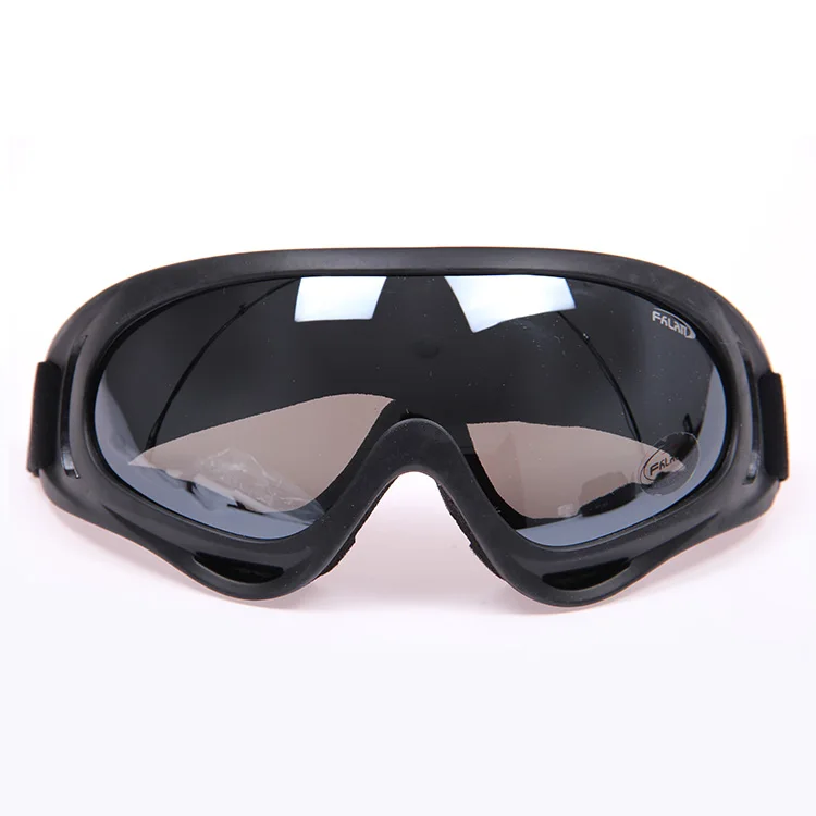HEROBIKER X400 лыжные очки и Велосипеды очки, ПК, UVA/UVB защита, ANSI Z87.1 Strandard, 5 цветов дополнительно - Цвет: Серый