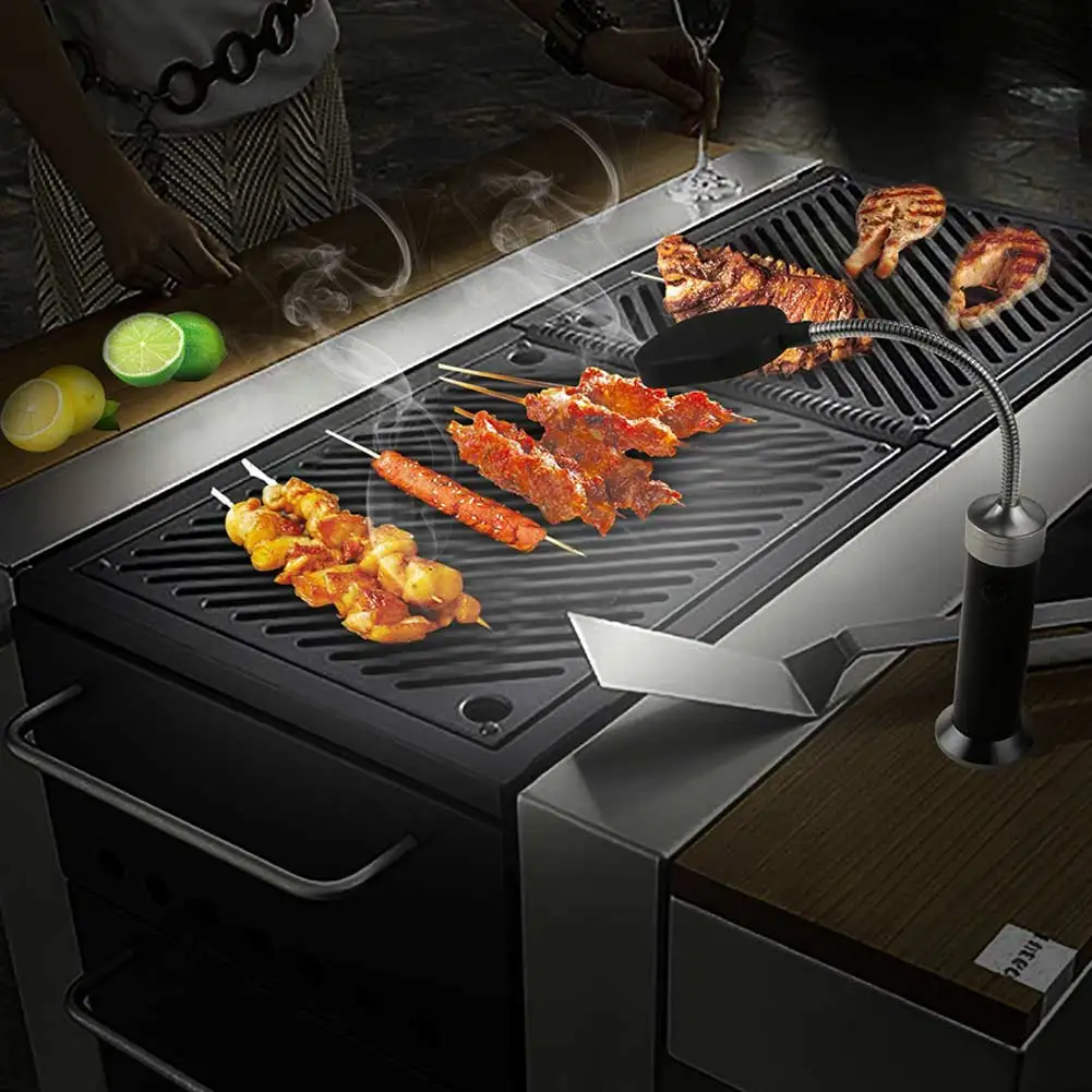 

Barbecue Grill Light with Magnetic Base Super Bright 15 LED Lights Flexible Gooseneck BBQ Light ASD88