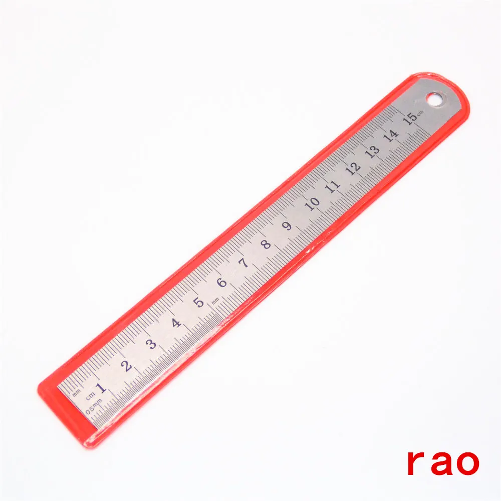 Double Side Stainless Steel Metric Straight Ruler Measuring Tools Precision Fine