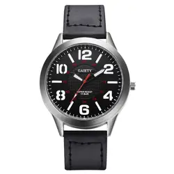 Нарядные часы для мужчин модные кварцевые часы montre homme бренд женский ремень из натуральной кожи для мужчин S часы d90501
