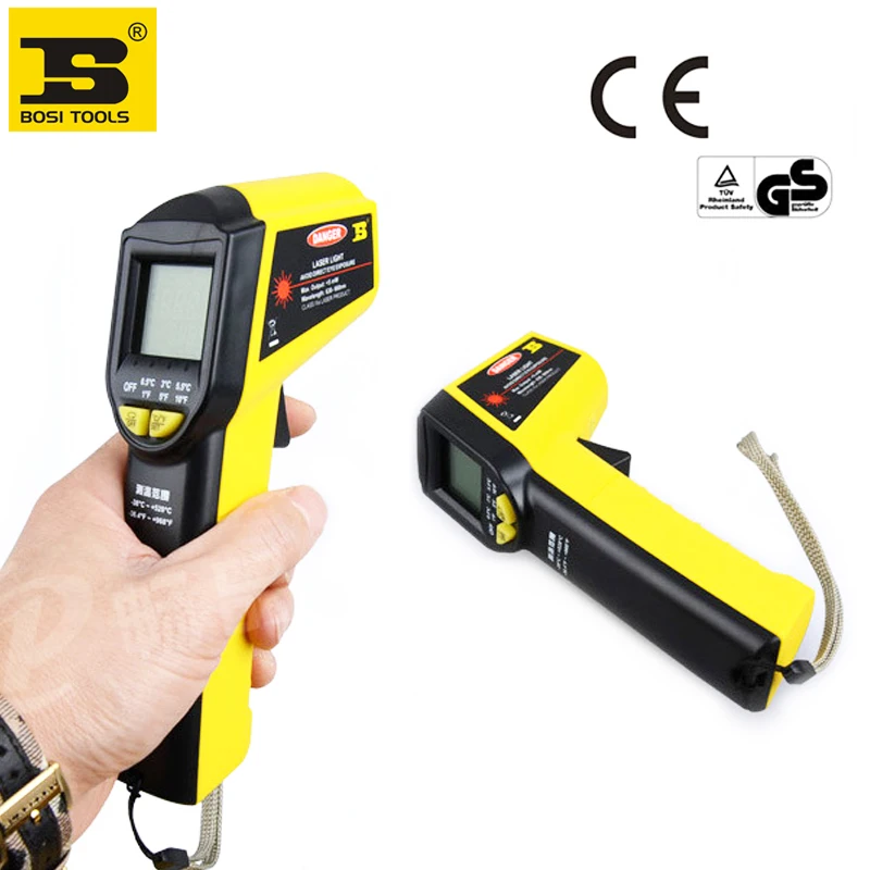 

free shipping Digital Infrared Temperature Temp Gun Thermometer Non-Contact IR Laser Point