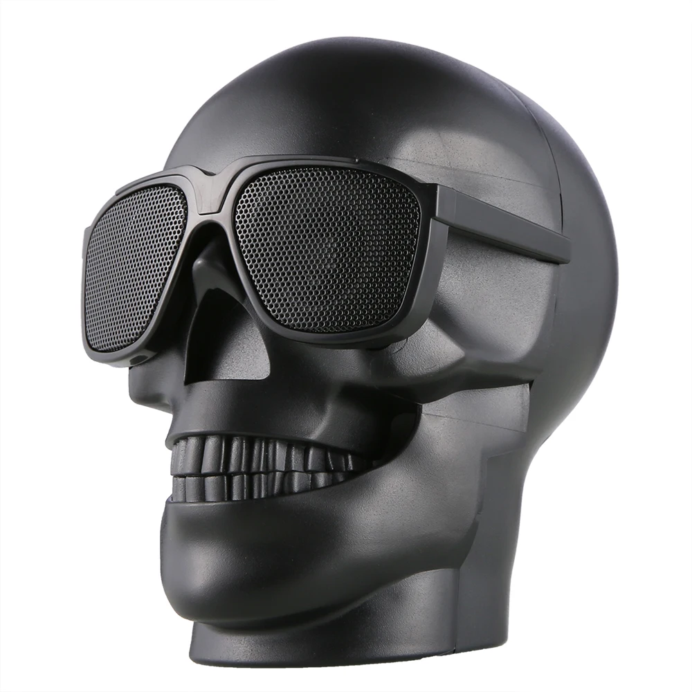 Portable Skull Wireless Bluetooth Super Bass Stereo Speaker for Samsung iPhone