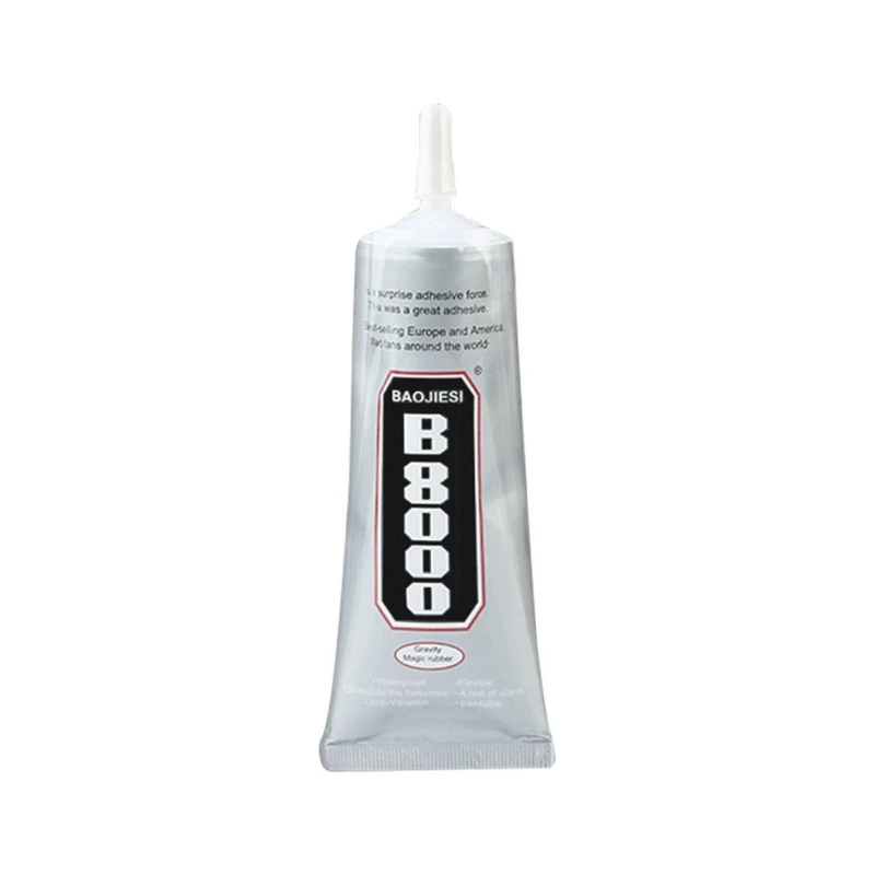 

Multi Purpose Glue Adhesive 18/60ml B8000 Repair Glue Epoxy Resin Diy Crafts Glass Touch Screen Cell Phone glue B8000 New