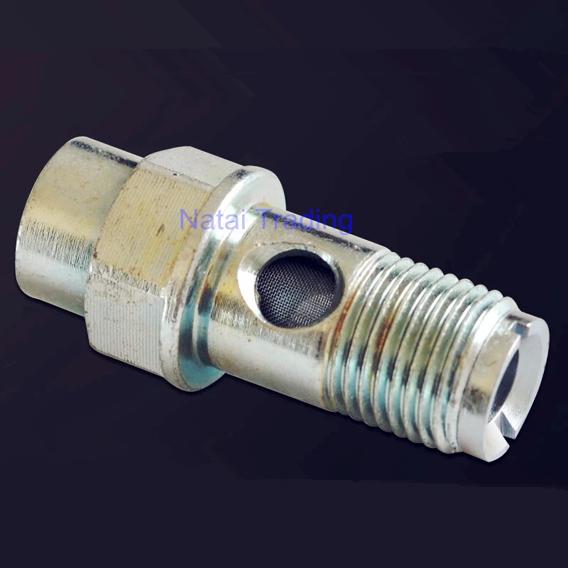 

for Bosch CP2.2 fuel pump oil inlet screw with filter, M16 hollow strainer screw special maintenance repair tool
