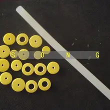 2 sets17 шт открыть Флейта с отверстиями колодки и колодки Термальность энергия клей-карандаш флейта Запчасти