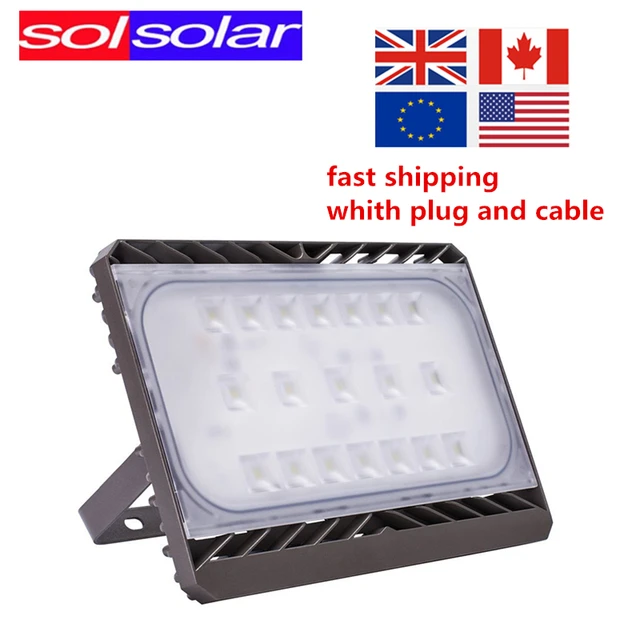 cree led flood light 30w 50w 70w 100w ac 110v 220v waterproof ip65