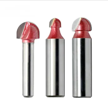 

Hi Quality 1/2'' x 3/8'' Router CNC Engraving V Groove Round Bottom Bit Arc Cutter