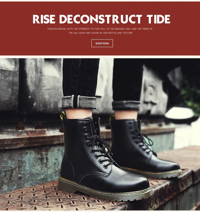 DESERT RAM Brand Men's Boots Classic Martens Leather Winter Shoes Motorcycle Mens Ankle Boot Doc Martins Autumn Men Oxfords Shoe (6)