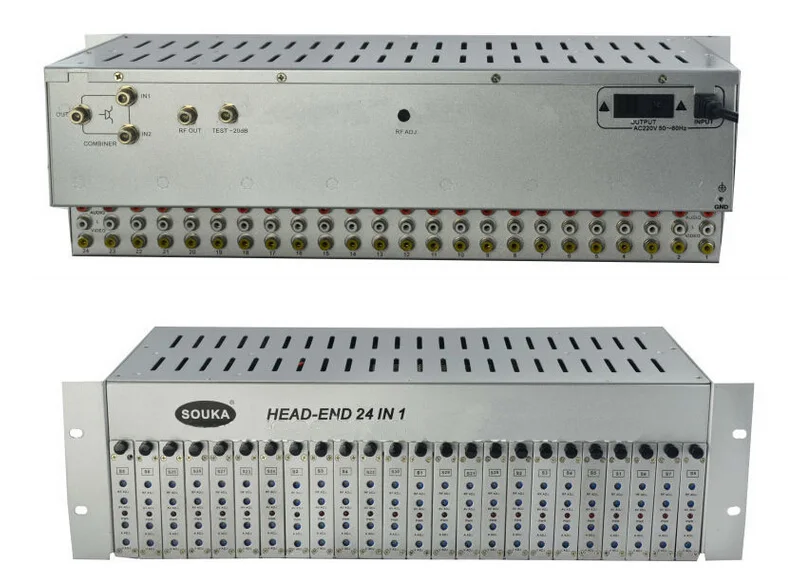 

SK-24M 24 in 1 catv headend modulator CATV modulator