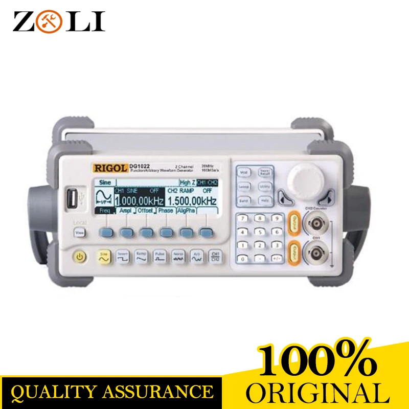 

2017 DHL FREE DG1022 25 MHz Maximum Output frequency 100 MSa/s of Sample Rate DG1022 4k Points of Memory Depth HOT SALE