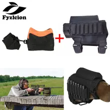 Тактический приклад разгрузка коврик для стрельбы патроны случае картриджи держатель+ Военная Униформа винтовка подставка для оружия песком поддержка мешок