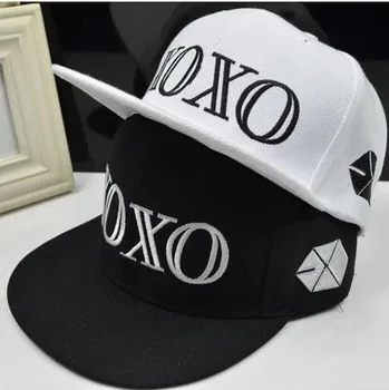 Новая мода весна и лето EXO XOXO Snapback кепки унисекс бейсболки хип хоп шляпа