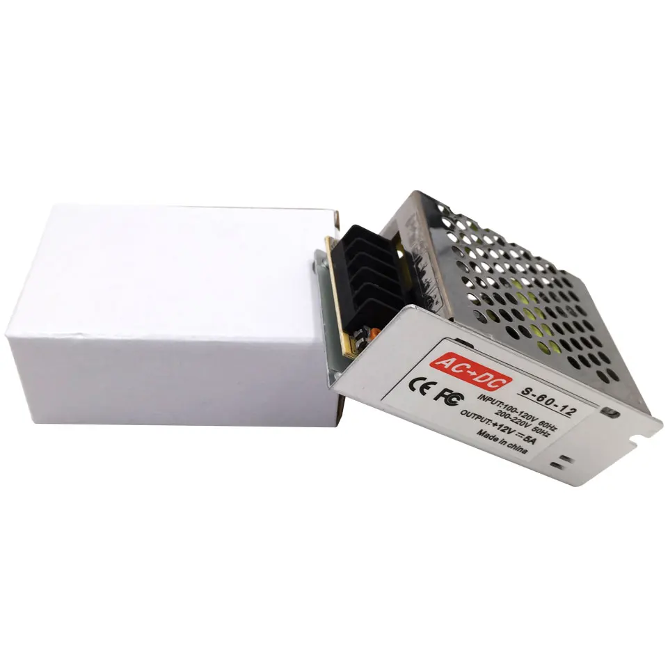 AC to DC power supply source LED driver for LED Strip Light lamp bulb (4)