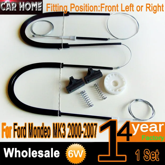 CAR PARTS FOR FORD MONDEO MK3 WINDOW REGULATOR REPAIR KIT FRONT LEFT or RIGHT 2000 2007in