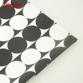 

Booksew Home Textile Roundness Patterns Cotton Twill Fabric Soft Cloth Quilting Tecido For Baby Beding Dolls Patchwork Craft