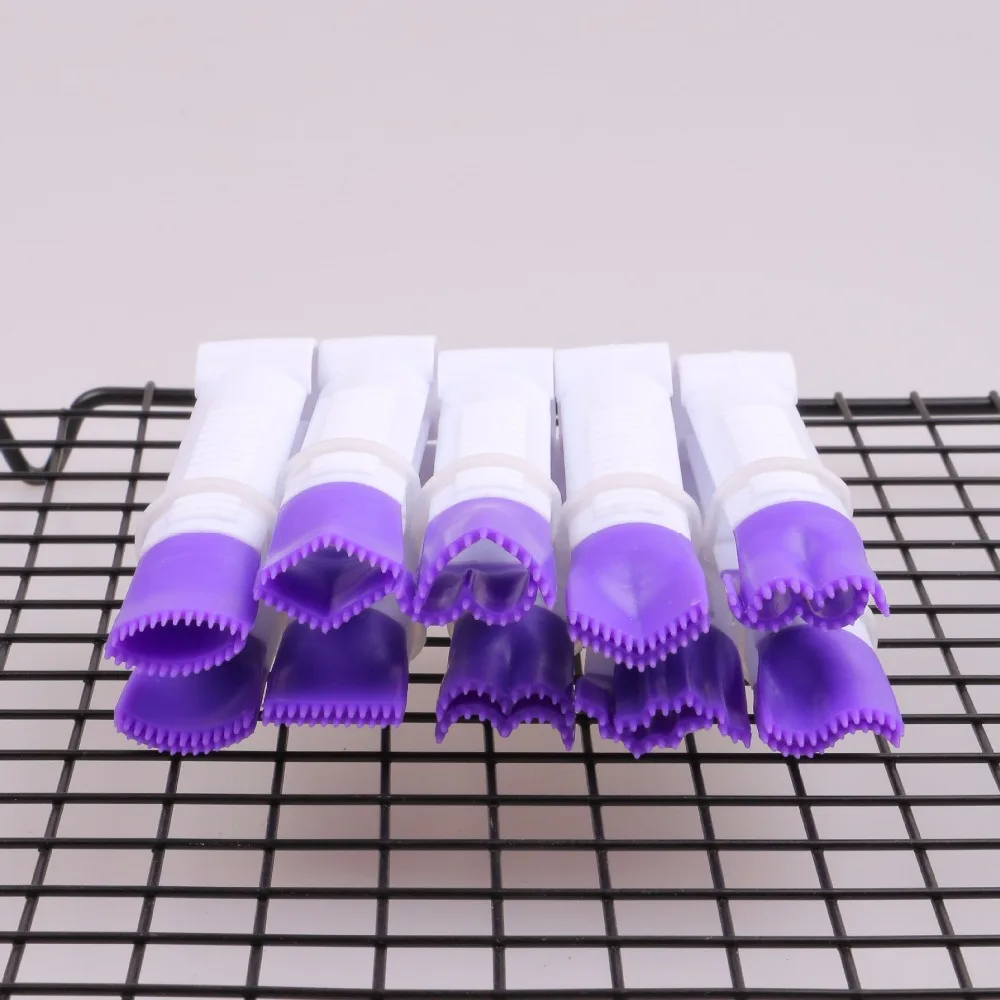 10Pcs/Set Plastic Tweezers Cake Lace Clip Engraving Gruop Cake Cookies