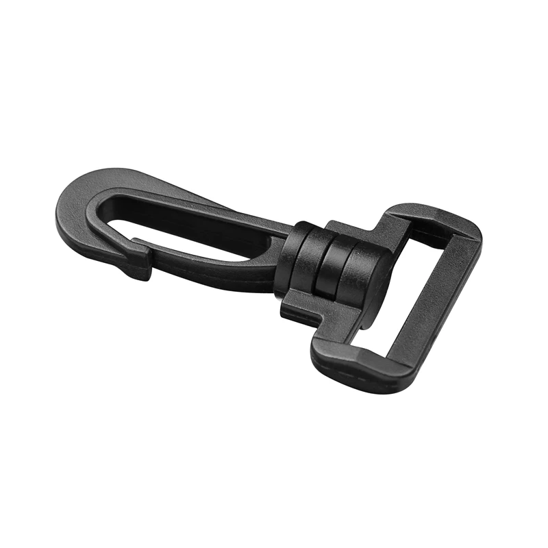 

10pcs Plastic Swivel Snap Hooks for Weave Paracord Backpack Straps Webbing Dog Collor Accessories 20/25/30/38 mm