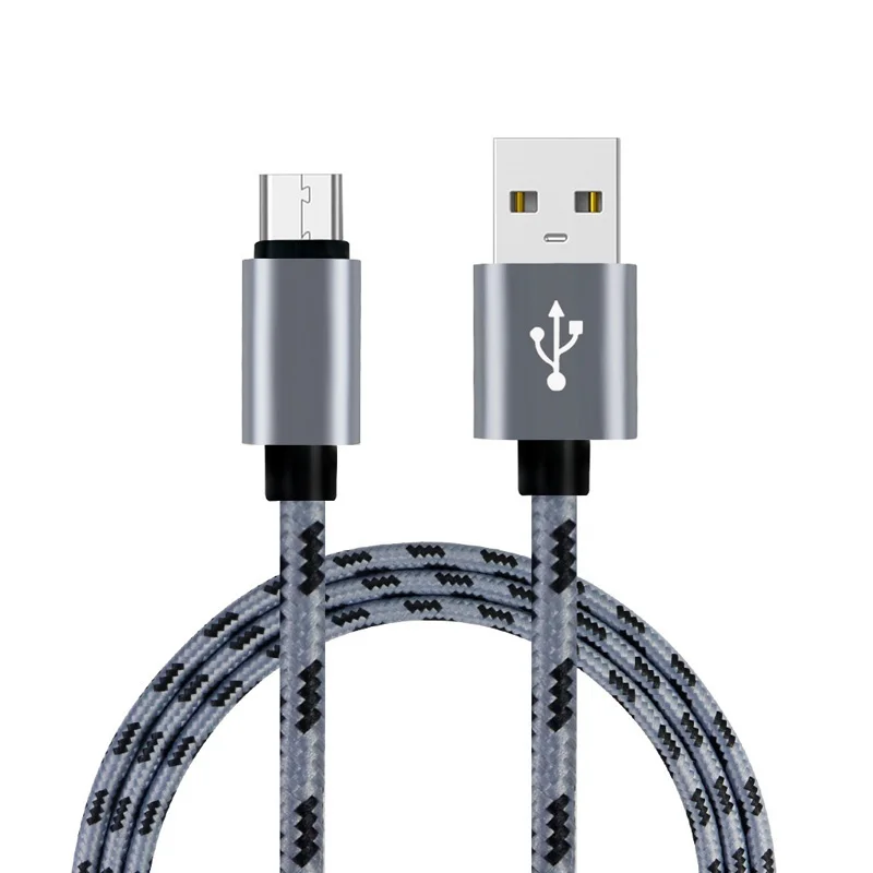 Тип usb C кабель usb type-c функцией быстрой зарядки кабель Тип-C 3,1 кабеля для передачи данных телефона Зарядное устройство для samsung S10 A50 A70 Xiaomi 9 8 MiX3 huawei адаптер - Цвет: Серый