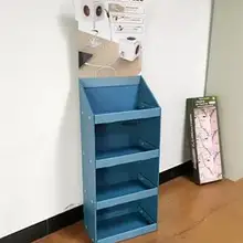 Бумажная стойка для одежды рекламная выставка картонная подставка для магазина одежды