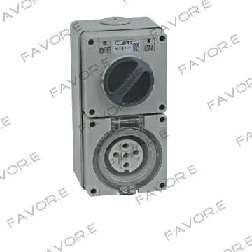 

*50A three phase 5 round pin combination switch with socket 56CV550