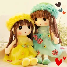 Big Size Elsa Plush Stuffed Brinquedos Lovely Cartoon Flower Fairy font b Doll b font Toys