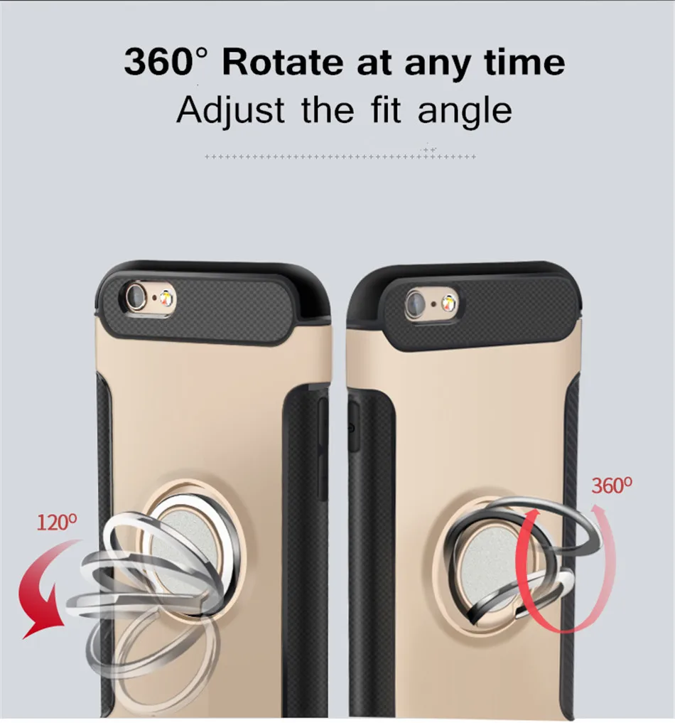 luxury ring iphone 7 plus phone case2