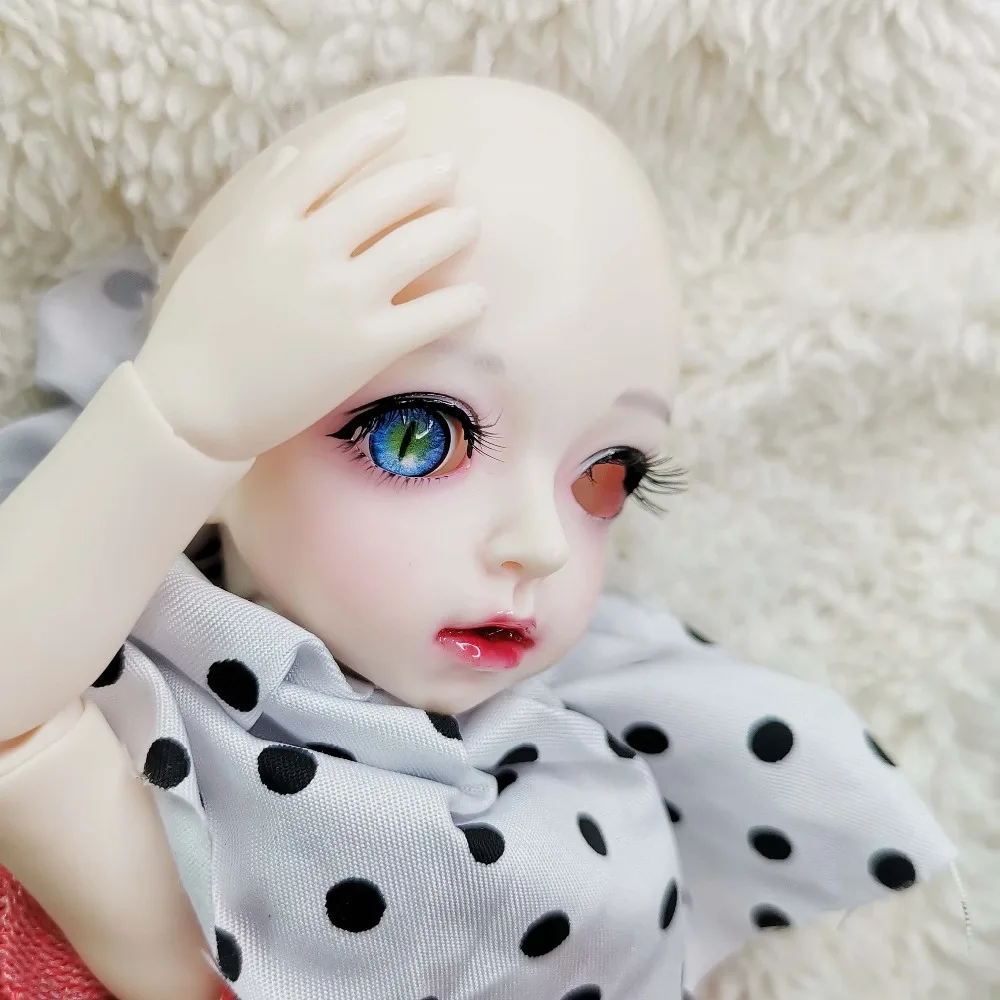 1 пара акриловые глаза BJD для самостоятельной сборки кошек с синими животными 12 мм