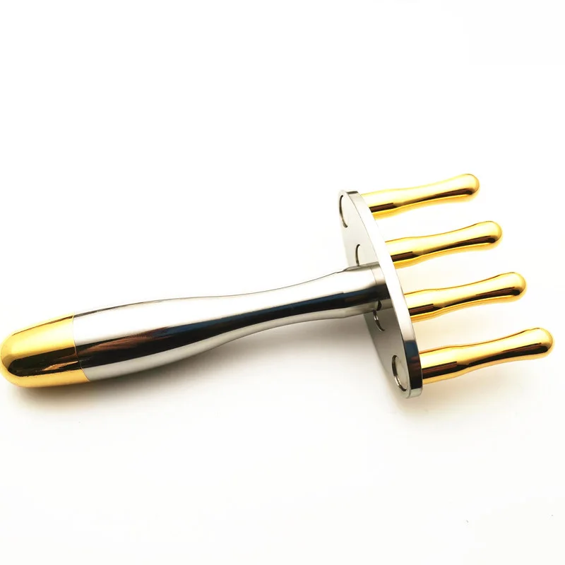 Magnetic therapy Acid Discharge Pen Meridian Point Lymphatic Acid Drainage Magnetotherapy Pen Fork massage for neck and shoulder