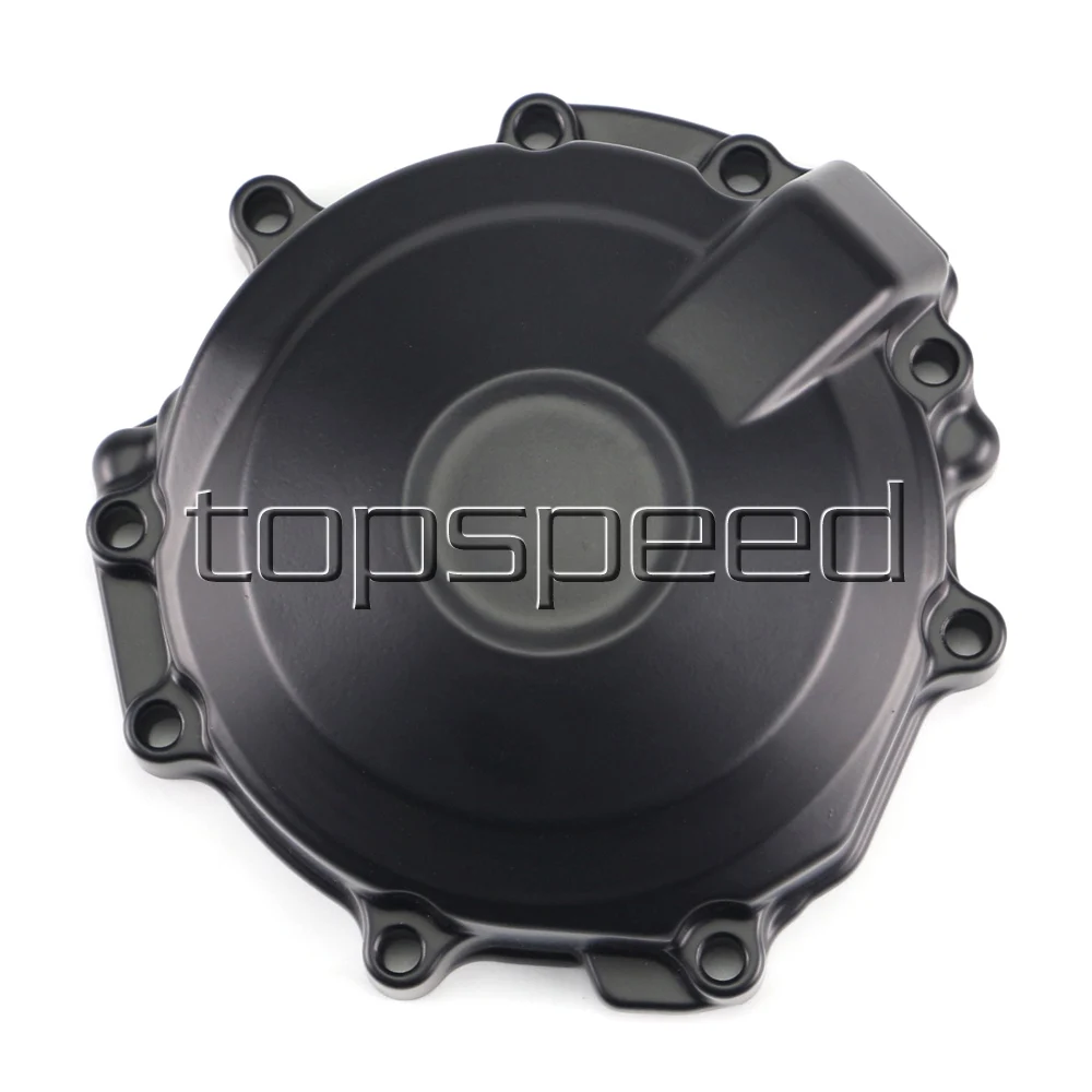 Left Side Engine Crank Case Stator Cover For Kawasaki Ninja ZX 6R 2007 2008 Blackin Engines