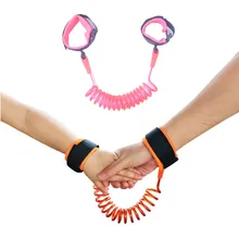 Анти-потерянный соединитель на запястье поводок для ребенка безопасности жгут для бандаж для беременных веревка для прогулок на открытом воздухе ручной ремень PU рука Круглый браслет дети