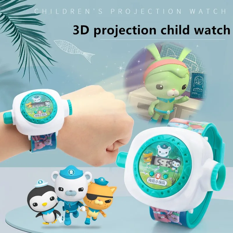 hello kitty children watch projection cartoon pattern digital spiderman child watches boys girls LED display kids clock baby toy