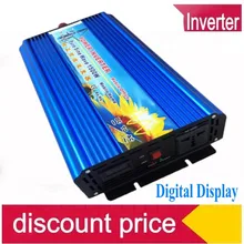 1500W sine okuhlanzekile wave inverter Free shipping 1500W Pure Sine Wave Power Inverter, 12v to 230v power converter