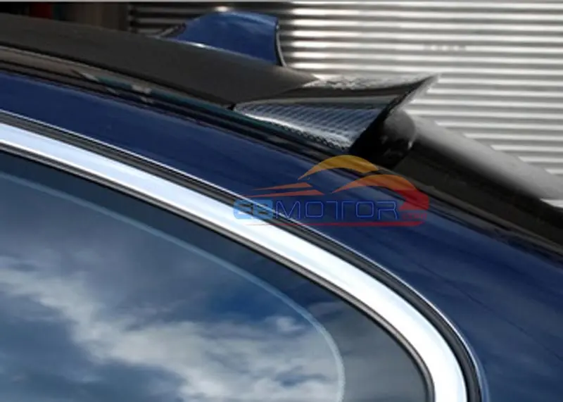H STYLE REAL CARBON FIBER ROOF SPOILER for BMW F10 5 SERIES 2011UP