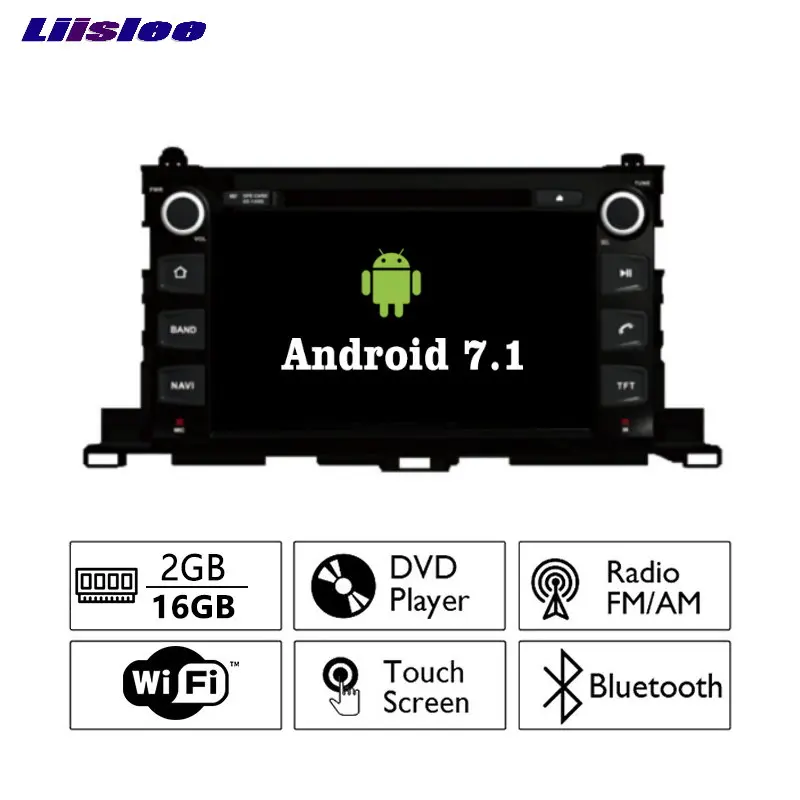 Flash Deal Liislee Android 7.1 2G RAM For Toyota Highlander XU50 Car Radio Audio Video Multimedia DVD Player WIFI DVR GPS Navi Navigation 0 Flash Deal Liislee Android 7.1 2G RAM For Toyota Highlander XU50 Car Radio Audio Video Multimedia DVD Player WIFI DVR GPS Navi Navigation 0