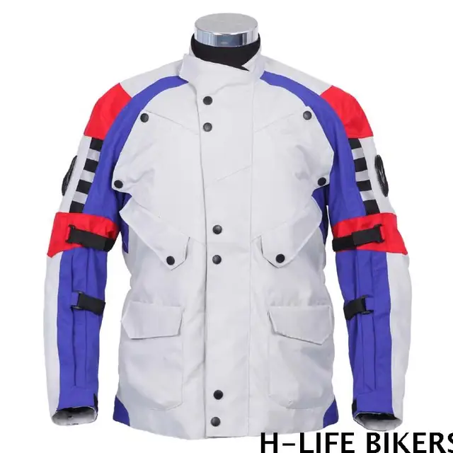 Cheap 2016Newest men PU motorcycle jacket racing suits protection jacket Artificial leather jacekt high quality